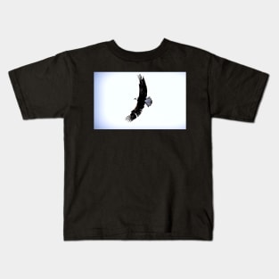 Bald Eagle wingspan Kids T-Shirt